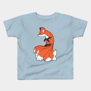 Red Kitsune Kids T-Shirt